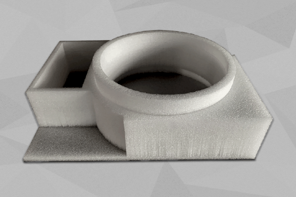 Beyaz ambalaj köpüğü